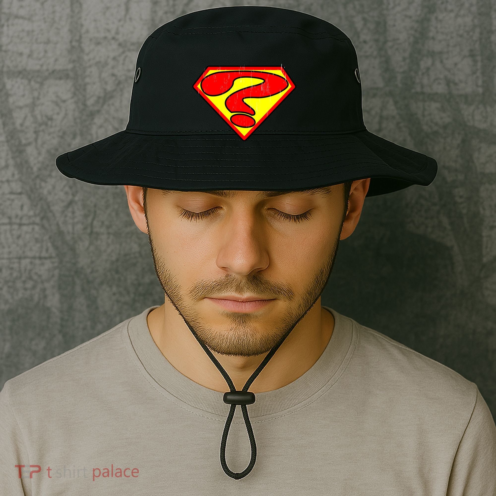 Super Question Retro Bucket Hat