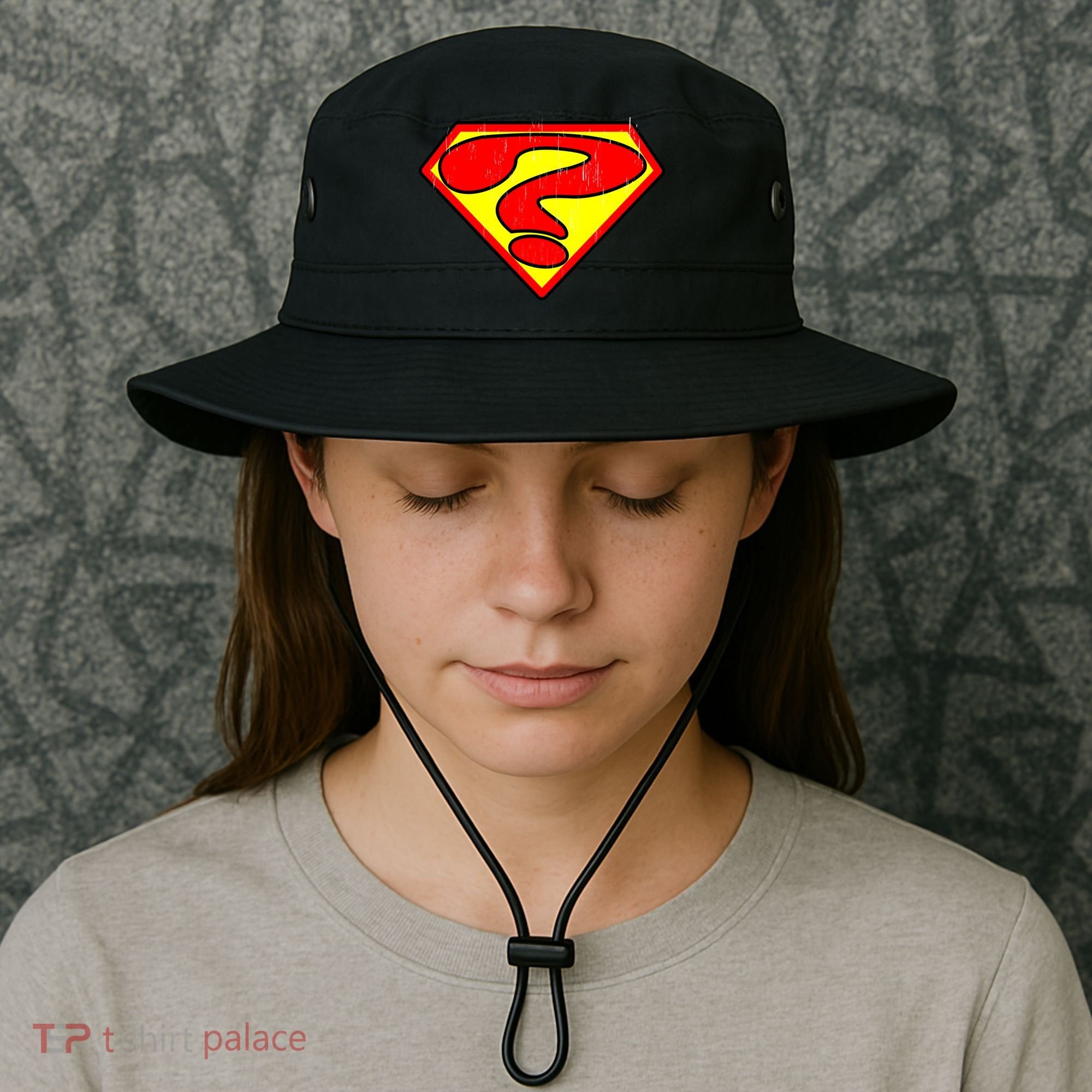 Super Question Retro Bucket Hat
