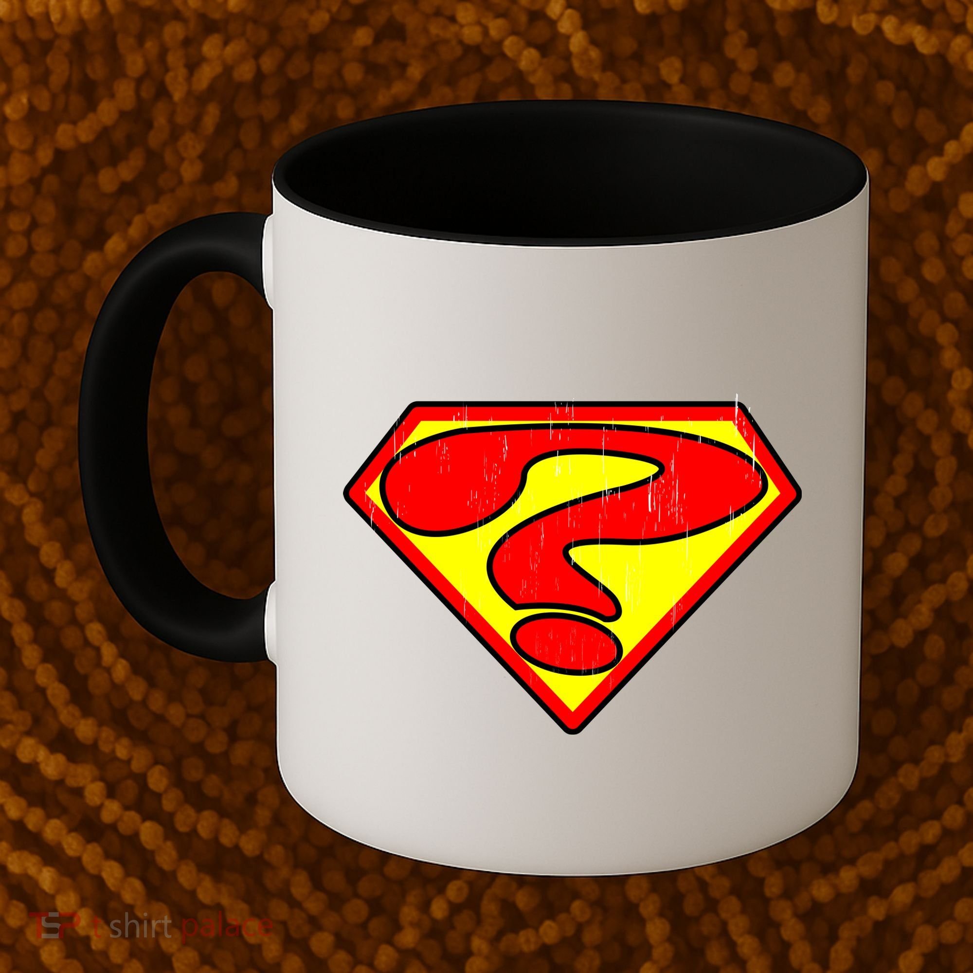 Super Question Retro Coffee Mug