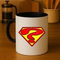 Super Question Retro Coffee Mug thumb 4