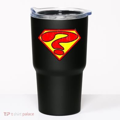 Super Question Retro Tumbler