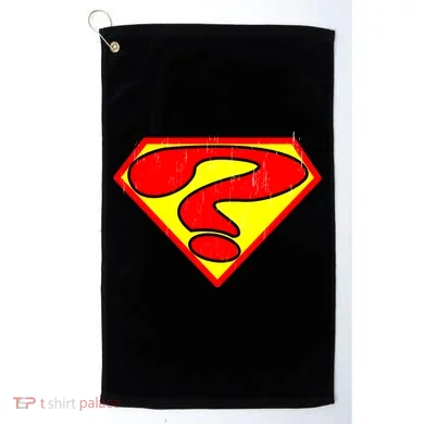 Super Question Retro Golf Towel