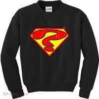 Super Question Retro Kids Sweatshirt thumb 0