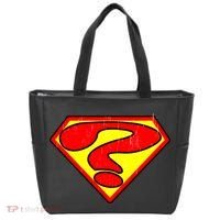 Super Question Retro Tote Bag thumb 0
