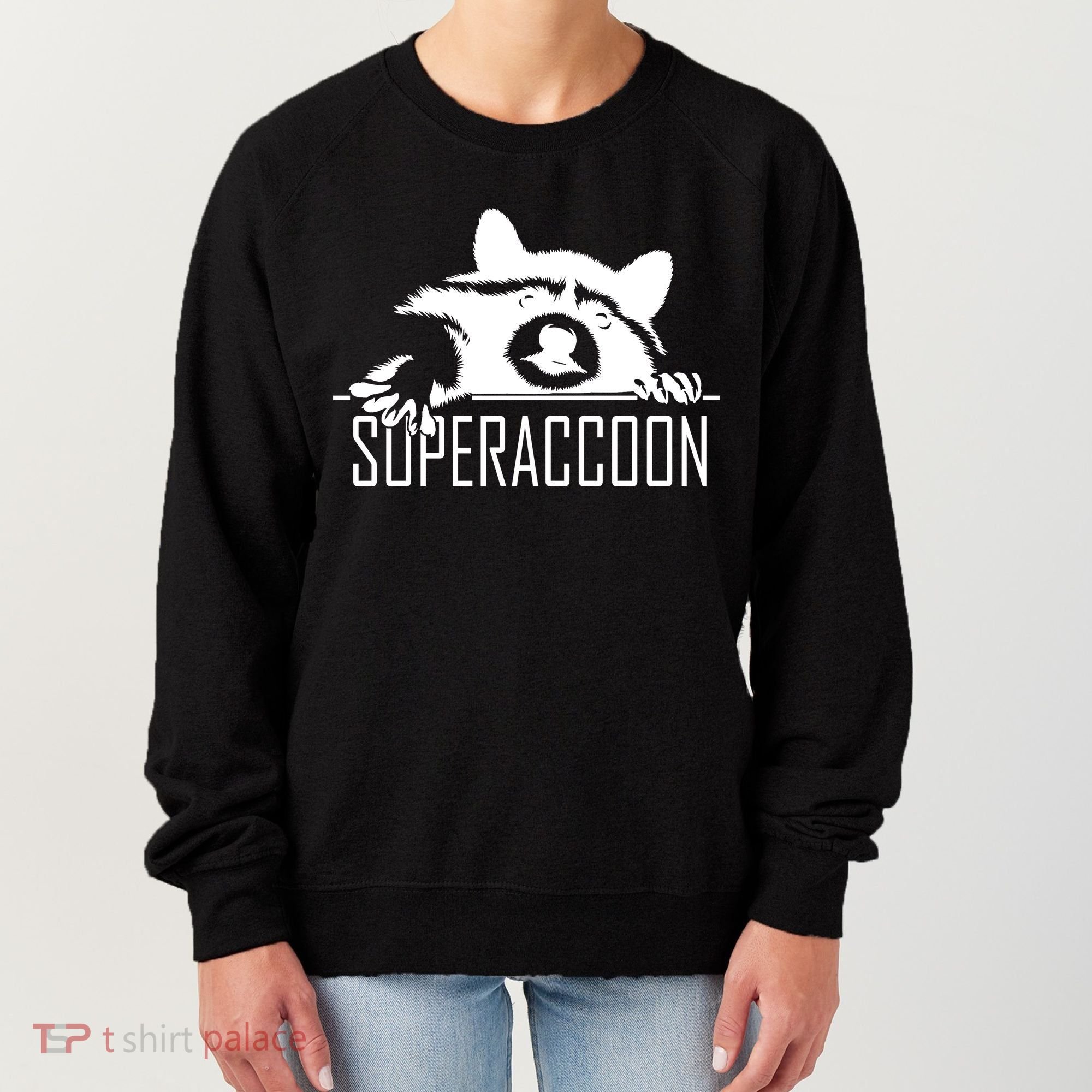 Super Raccoon Superraccon Trash Panda Women's Sweatshirt