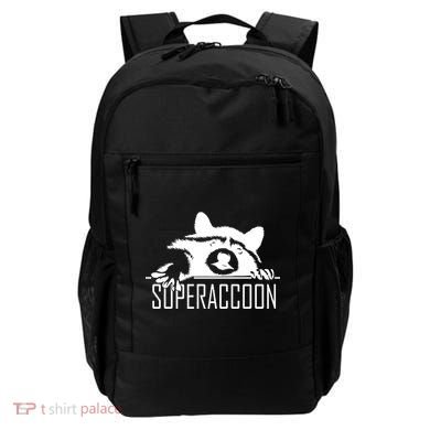 Super Raccoon Superraccon Trash Panda Backpack