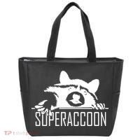 Super Raccoon Superraccon Trash Panda Tote Bag thumb 0