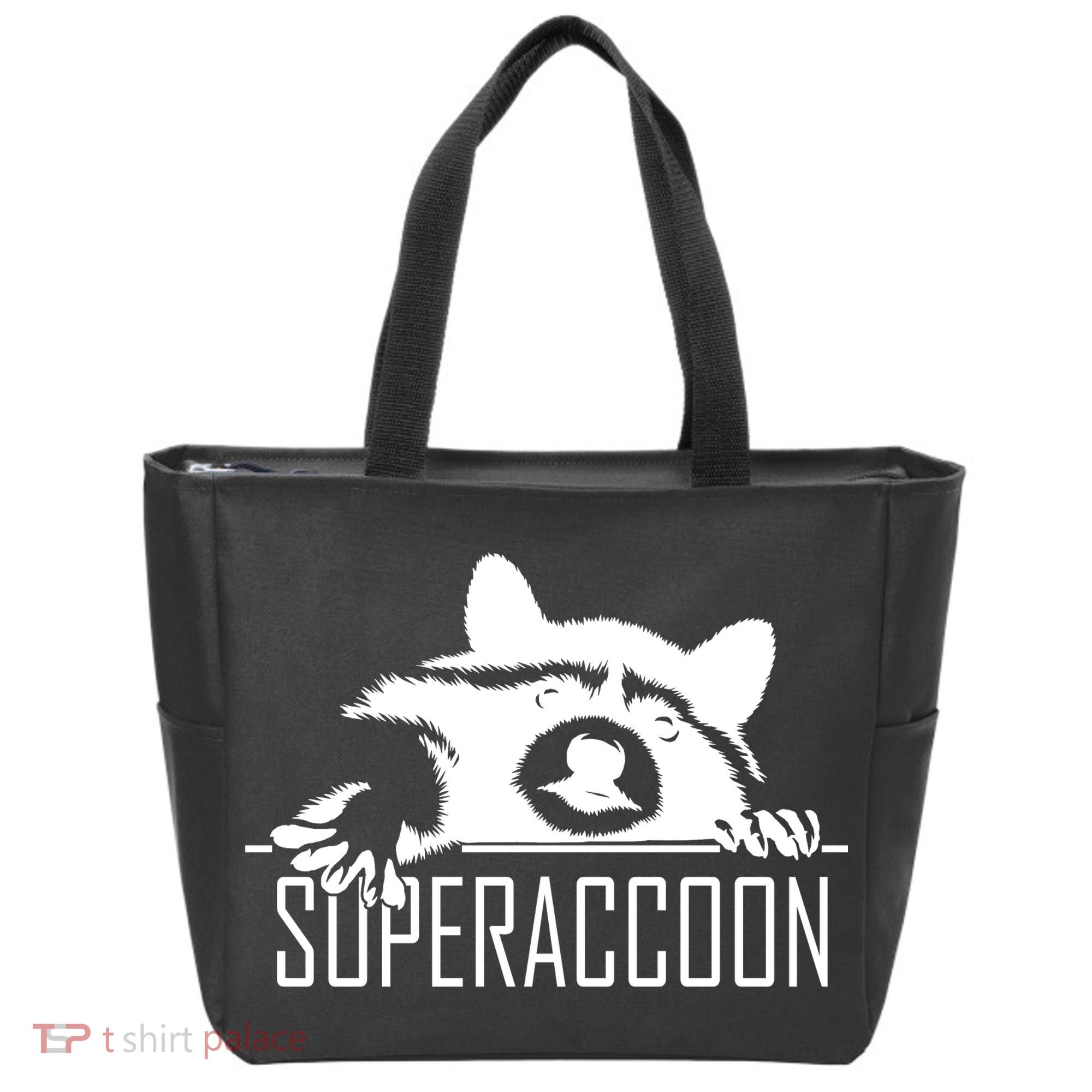 Super Raccoon Superraccon Trash Panda Tote Bag