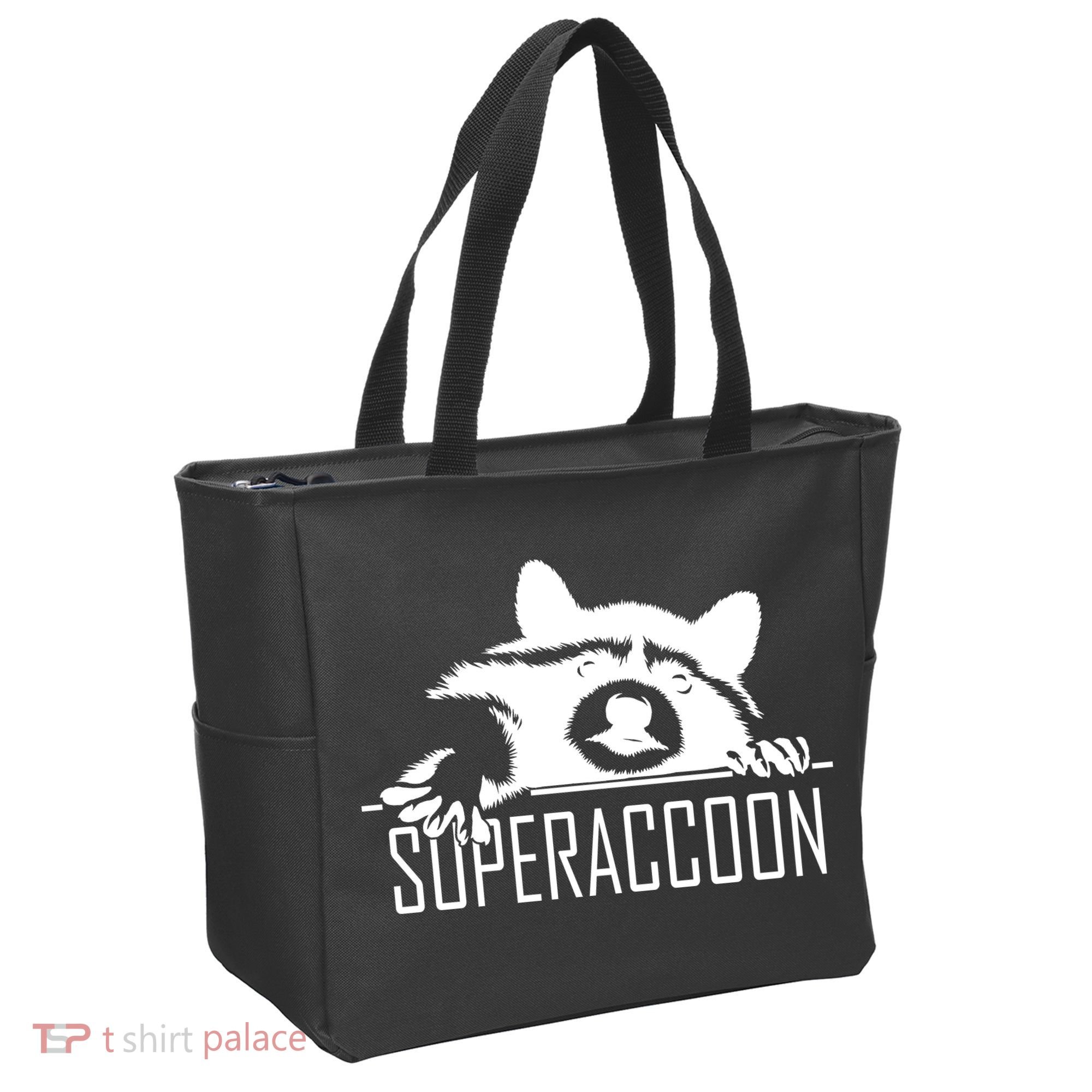 Super Raccoon Superraccon Trash Panda Tote Bag