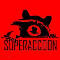 Super Raccoon Superraccon Trash Panda Santa Hat thumb 1