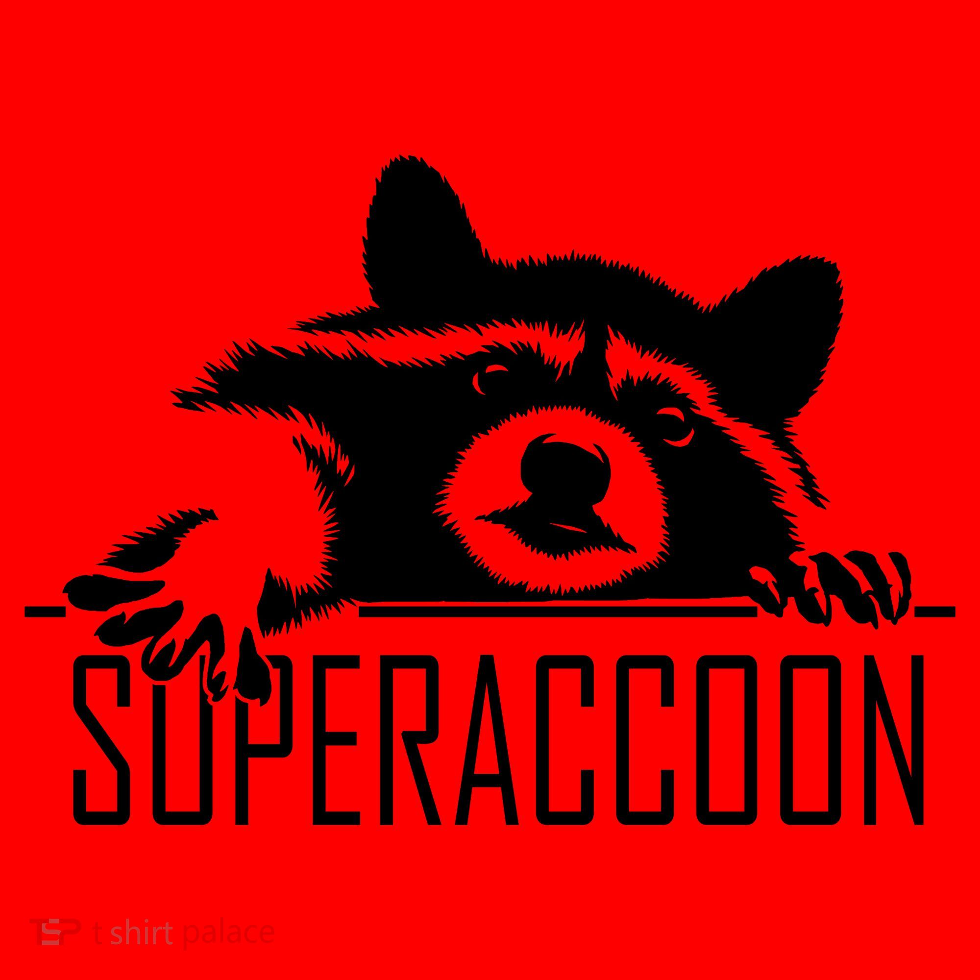 Super Raccoon Superraccon Trash Panda Santa Hat