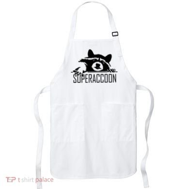 Super Raccoon Superraccon Trash Panda Apron