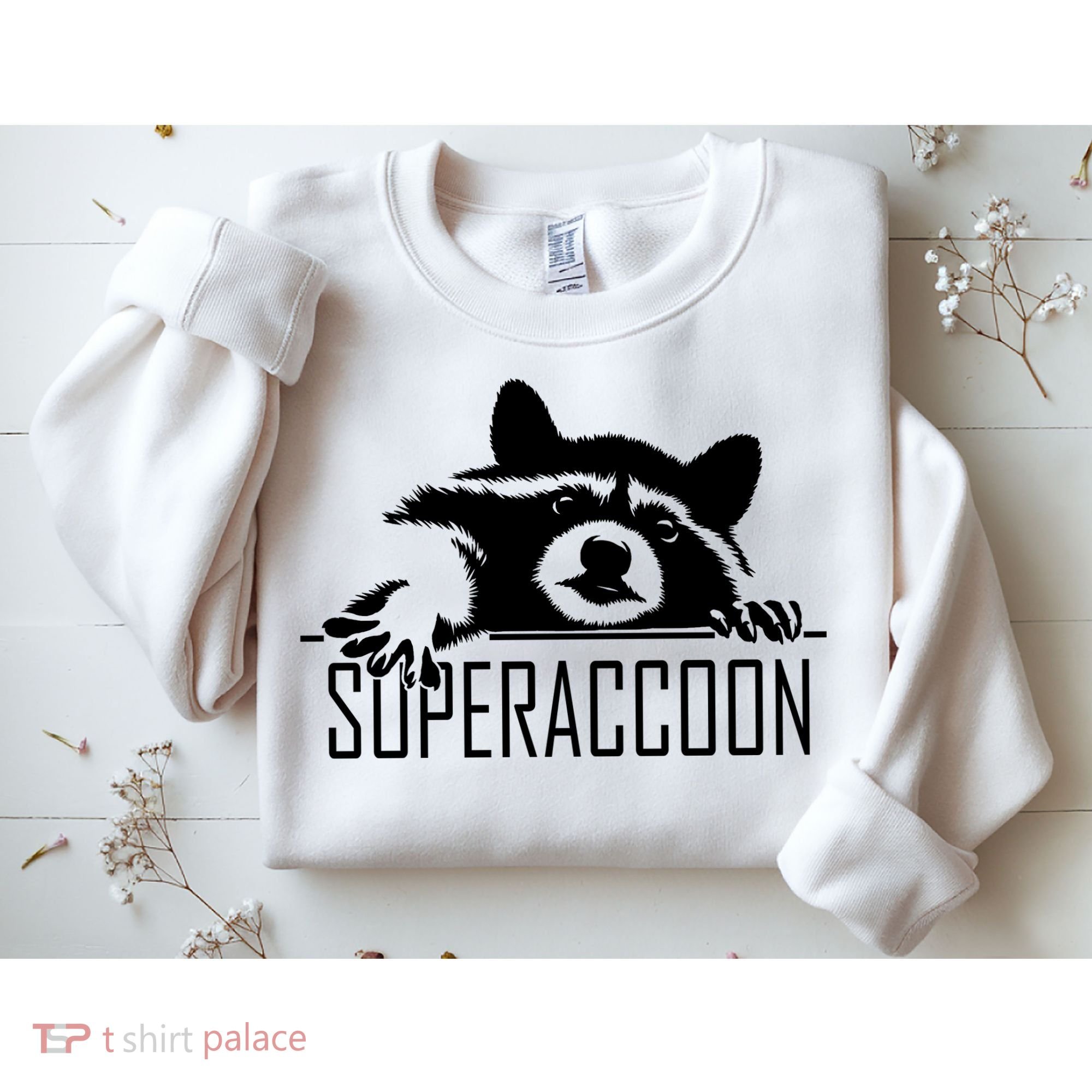 Super Raccoon Superraccon Trash Panda Sweatshirt