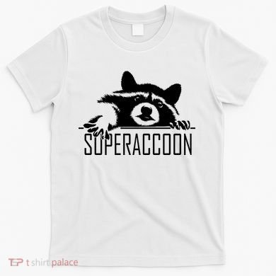 Super Raccoon Superraccon Trash Panda T-Shirt