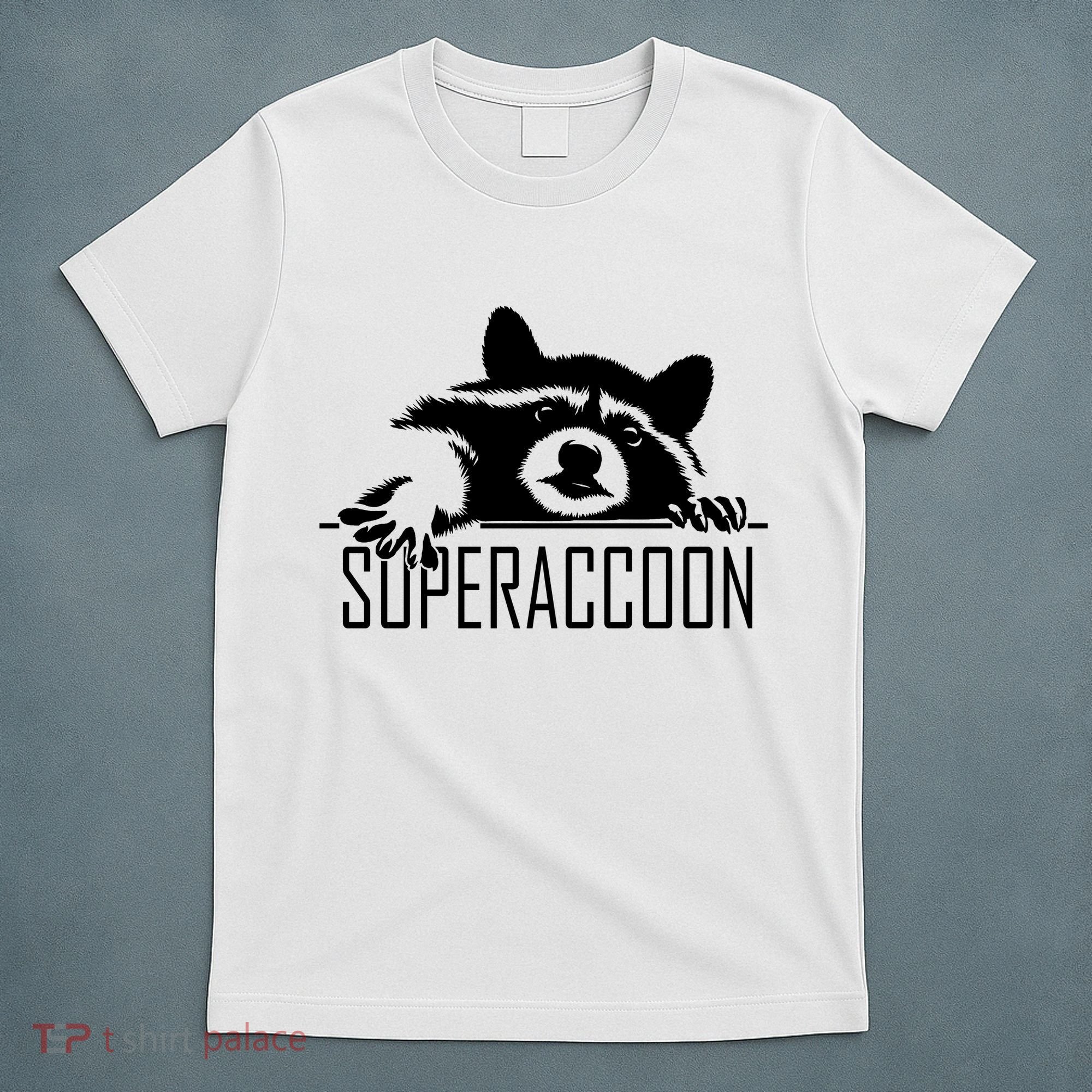 Super Raccoon Superraccon Trash Panda T-Shirt
