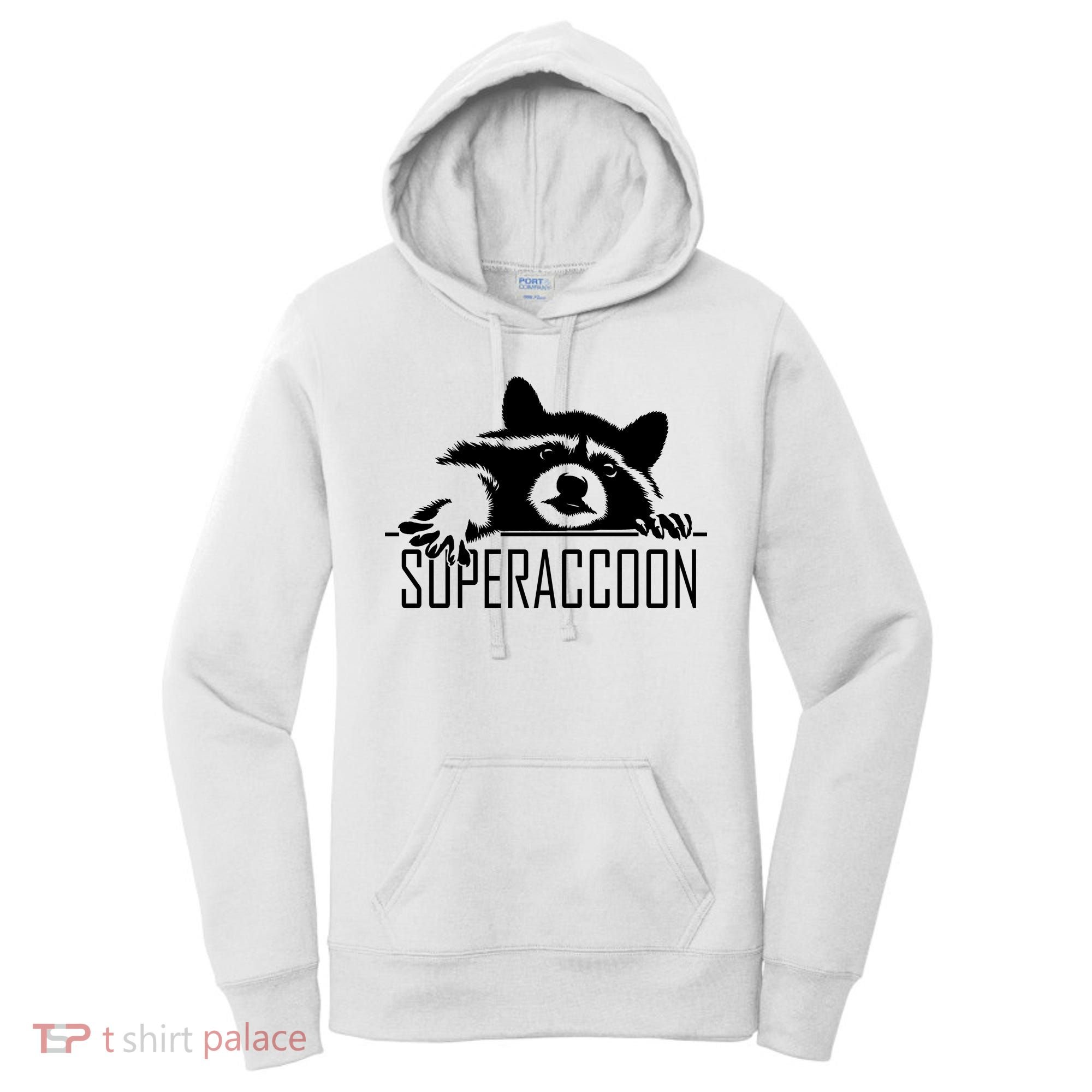 Super Raccoon Superraccon Trash Panda Women's Hoodie