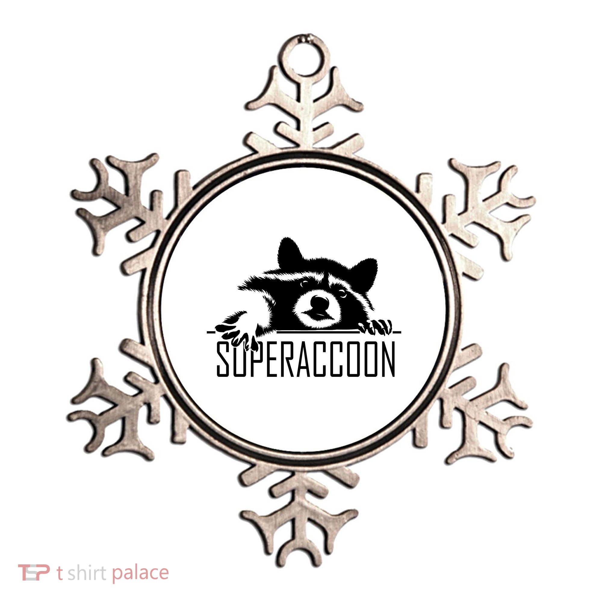 Super Raccoon Superraccon Trash Panda Ornament