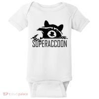 Super Raccoon Superraccon Trash Panda Baby Bodysuit thumb 0