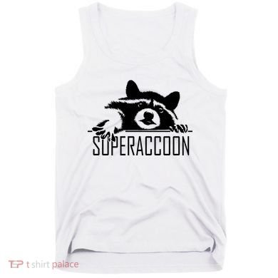 Super Raccoon Superraccon Trash Panda Tank Top