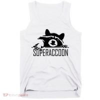 Super Raccoon Superraccon Trash Panda Tank Top thumb 0