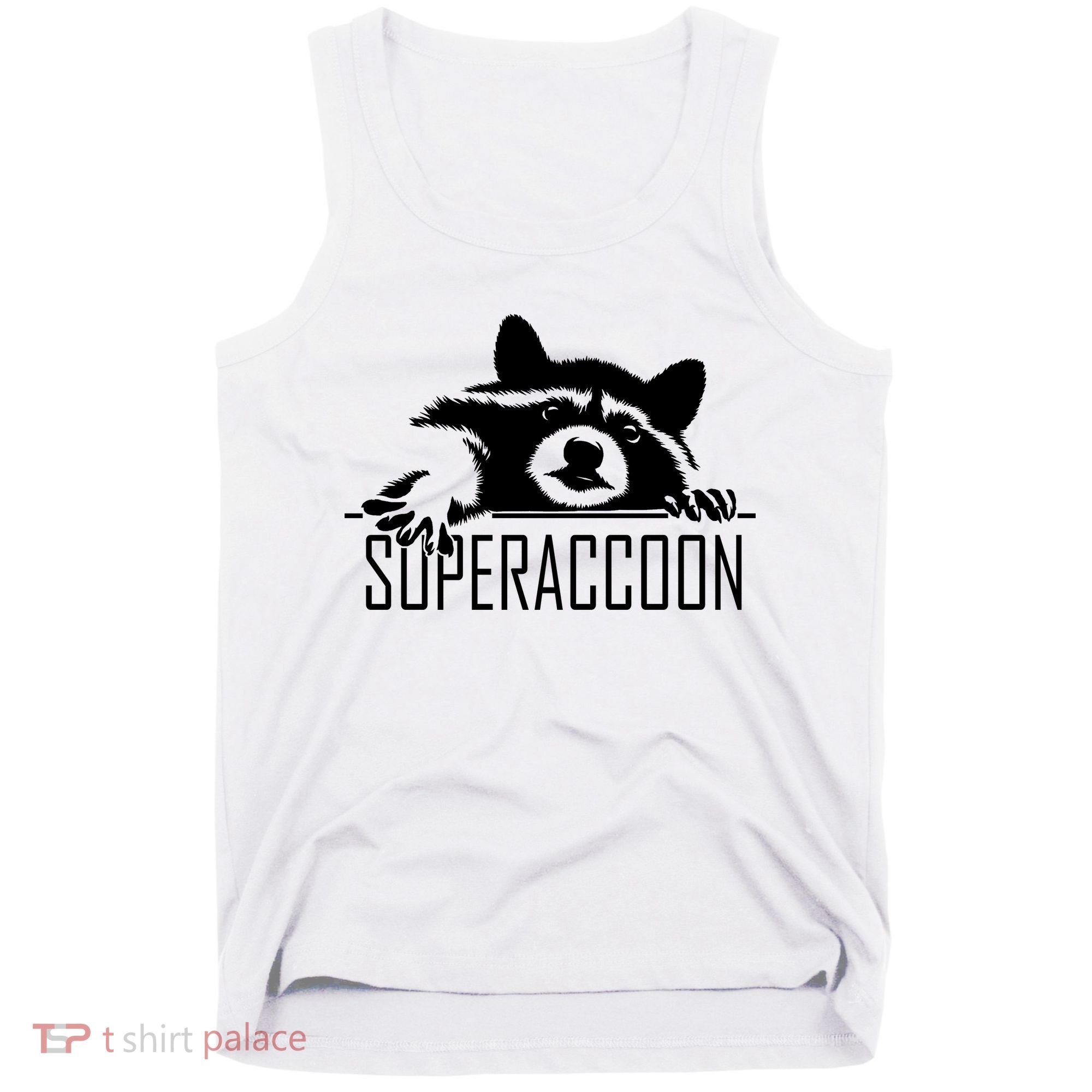 Super Raccoon Superraccon Trash Panda Tank Top
