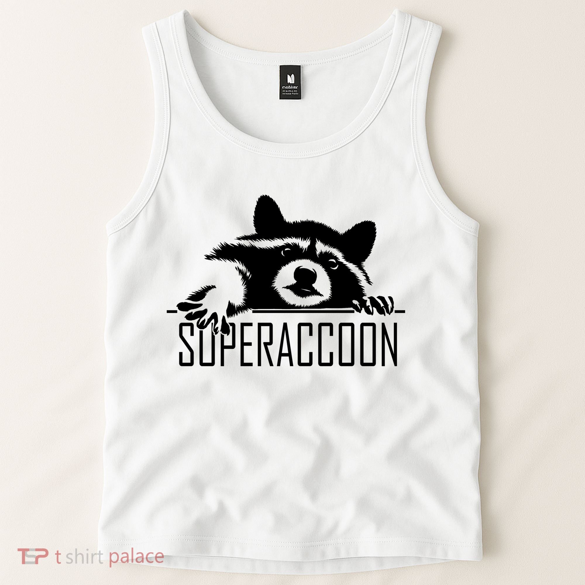 Super Raccoon Superraccon Trash Panda Tank Top