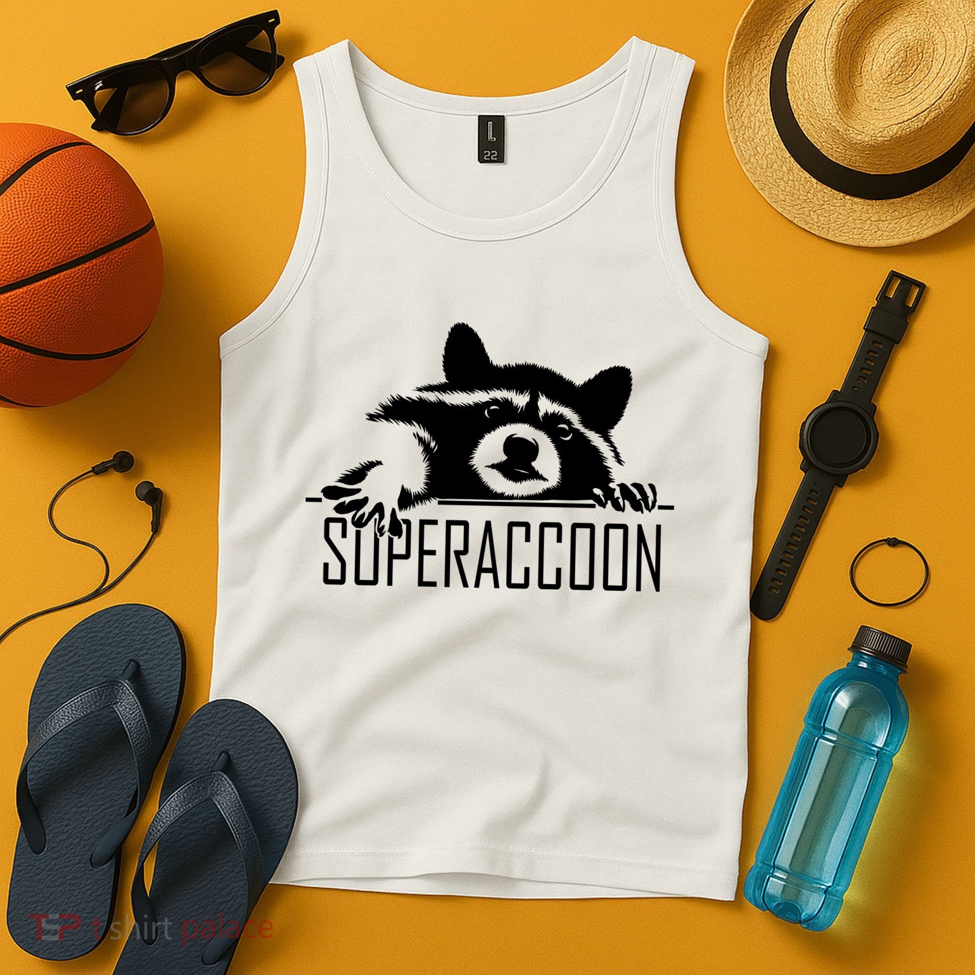 Super Raccoon Superraccon Trash Panda Tank Top