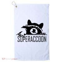 Super Raccoon Superraccon Trash Panda Golf Towel thumb 0