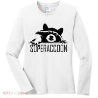 Super Raccoon Superraccon Trash Panda Women's Long Sleeve Shirt thumb 0