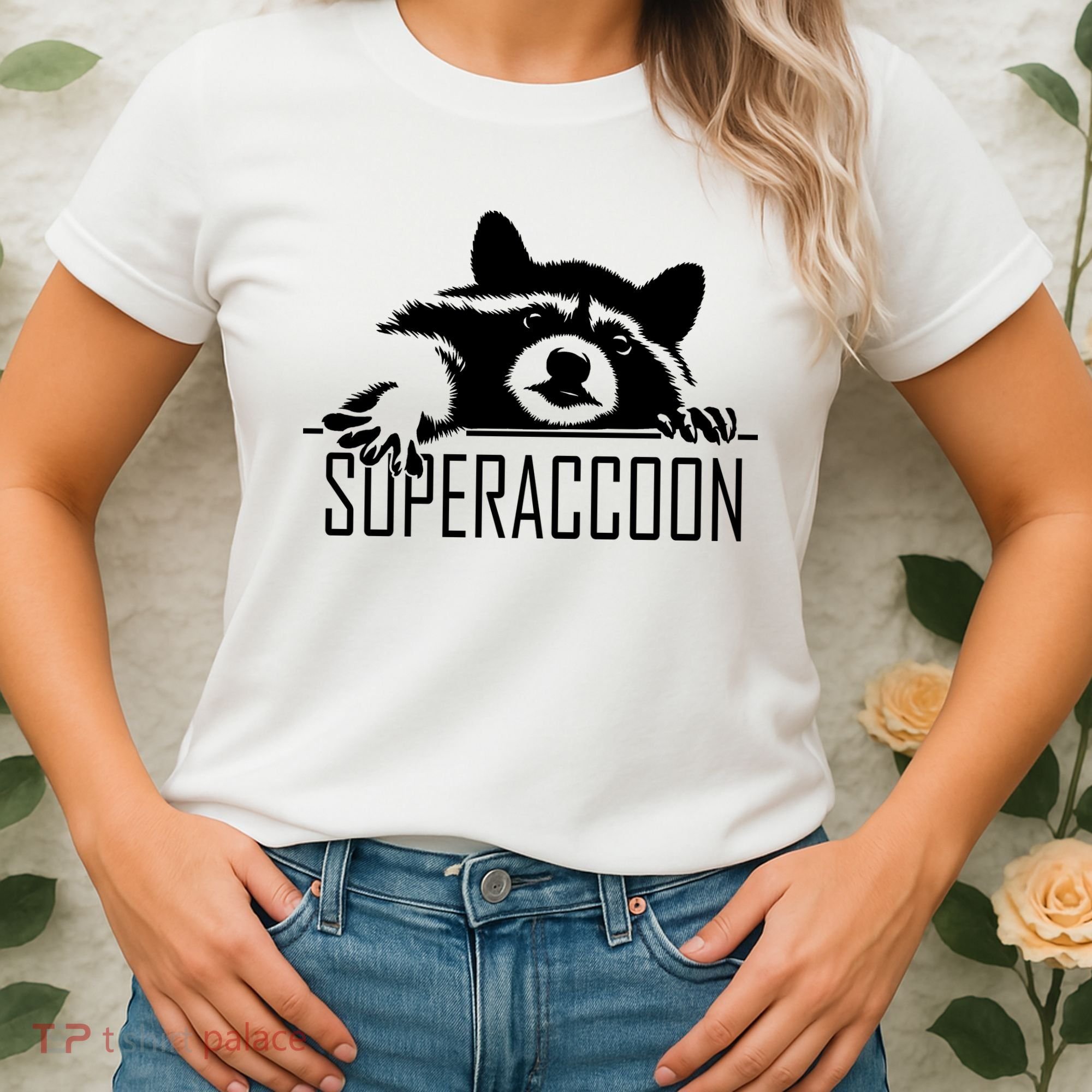 Super Raccoon Superraccon Trash Panda Women's T-Shirt