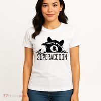 Super Raccoon Superraccon Trash Panda Women's T-Shirt thumb 4