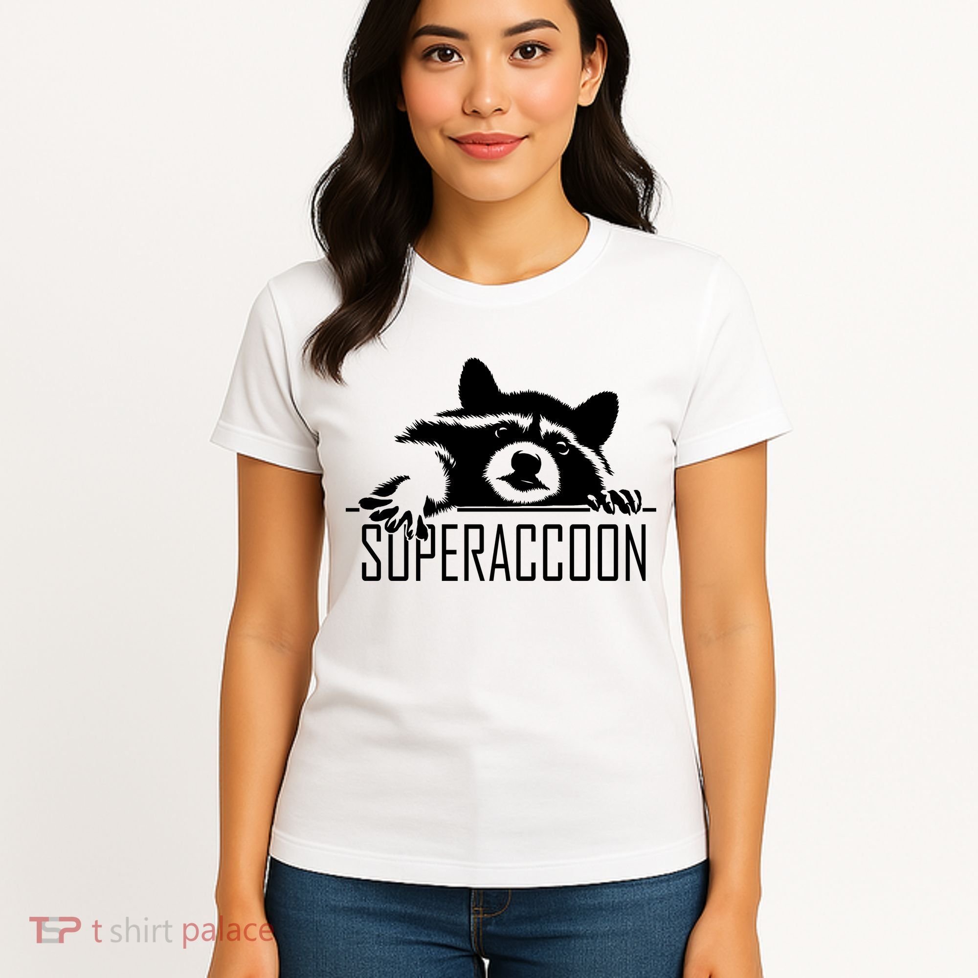 Super Raccoon Superraccon Trash Panda Women's T-Shirt