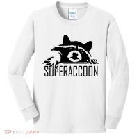 Super Raccoon Superraccon Trash Panda Kids Long Sleeve Shirt thumb 0