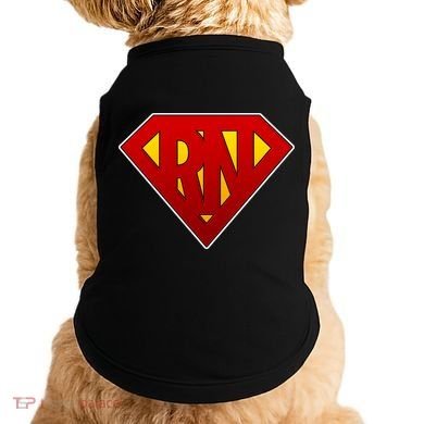 Super RN Registered Nurse Doggie Tank