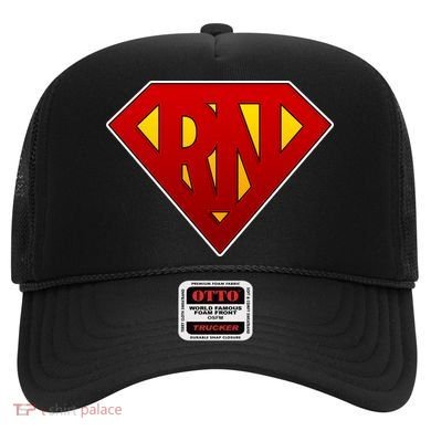 Super RN Registered Nurse Hat