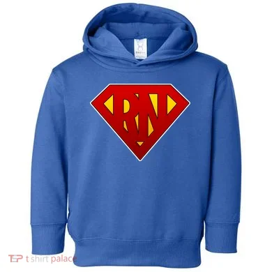 Super RN Registered Nurse Toddler Hoodie
