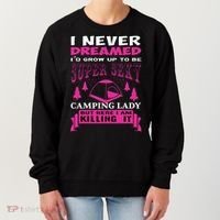Super Sexy Camping Lady Women's Sweatshirt thumb 0