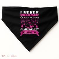 Super Sexy Camping Lady USA-Made Doggie Bandana thumb 0