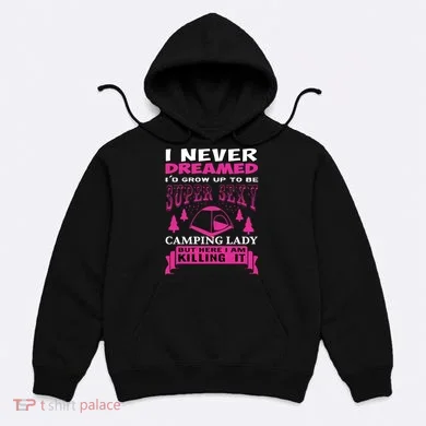 Super Sexy Camping Lady Hoodie