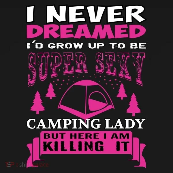 Super Sexy Camping Lady Bucket Hat