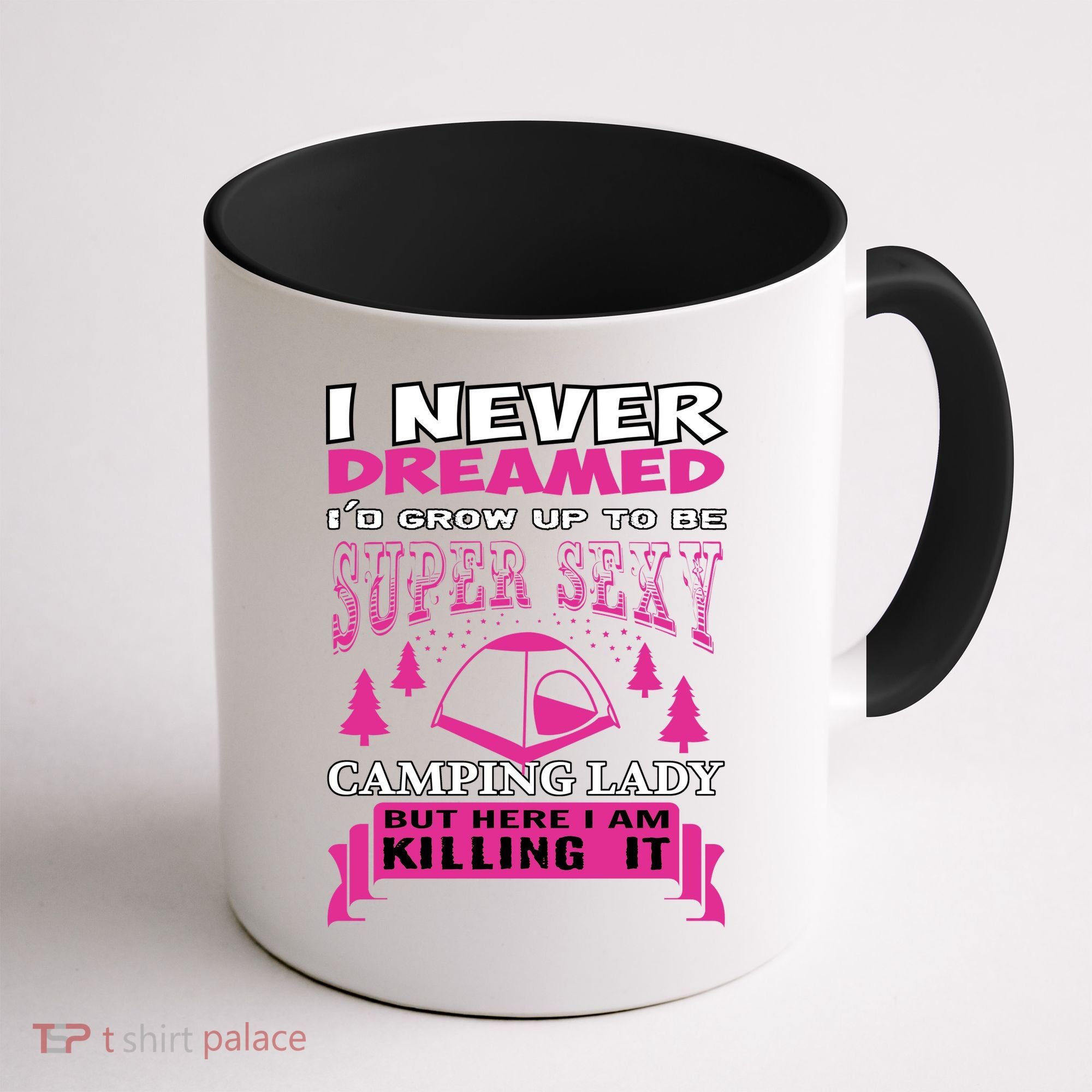 Super Sexy Camping Lady Coffee Mug