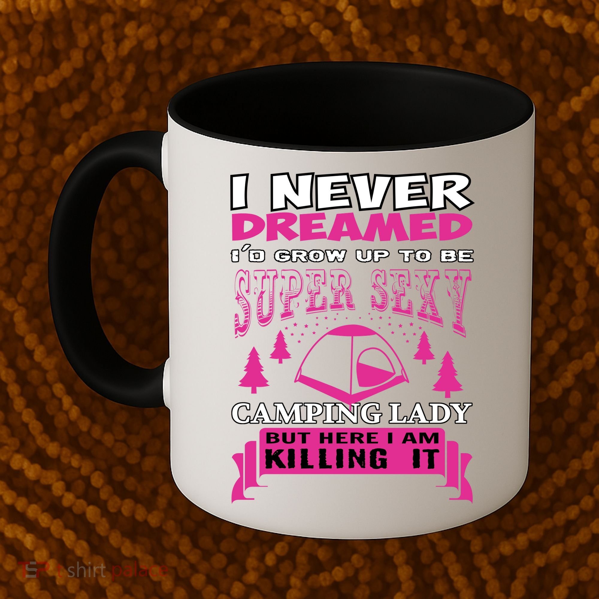 Super Sexy Camping Lady Coffee Mug