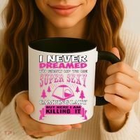 Super Sexy Camping Lady Coffee Mug thumb 3