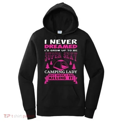 Super Sexy Camping Lady Women's Hoodie