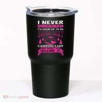 Super Sexy Camping Lady Tumbler thumb 0