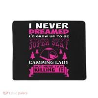 Super Sexy Camping Lady Mousepad thumb 0