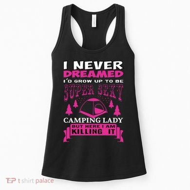 Super Sexy Camping Lady Women's Tank Top
