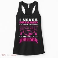 Super Sexy Camping Lady Women's Tank Top thumb 0