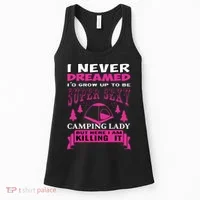 Super Sexy Camping Lady Women's Tank Top thumb 0