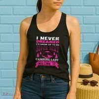 Super Sexy Camping Lady Women's Tank Top thumb 2